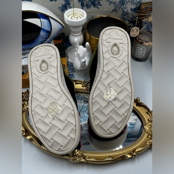 🆕 KURT GEIGER LONDON 🧿 NWOT Kensington Cupsole Mule Sneaker, Black Multi - 38 - Picture 13 of 13